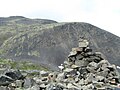 Cairn along Kesugi Ridge