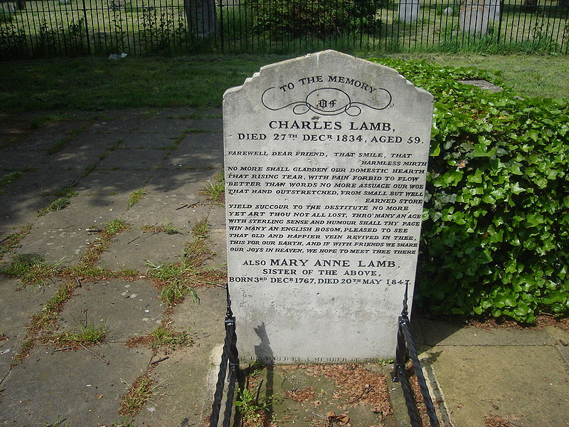 File:Charles Lamb's Grave.JPG