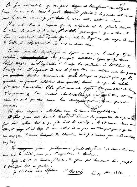 Archivo:E. Galois Letter.jpg