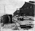 Image 29Shields used by striking workers at the Carnegie Steel Works during the Homestead Strike in 1892.