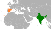 Miniatura para Relaciones España-India