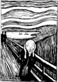 Munch translated Scream into a lithograph in 1895.