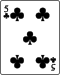 5 of clubs