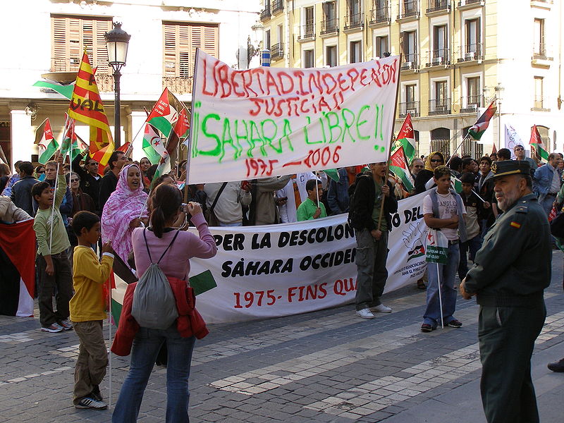 Archivo:Polisario in Madrid.JPG