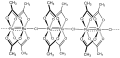 [Ru2(OAc)4Cl]n, where the metal–metal bond order is 2.5.