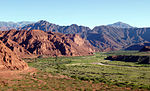 View of the Quebrada de Cafayate