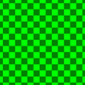 one of the 3 regular tessellations (in this checkerboard coloring, smallest translations are diagonal)