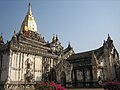 Ananda Temple, The fusion of Mon and Indian architecture located in Bagan, Myanmar