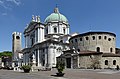 The two Duomi of Brescia: the Old (at right) and the New (at left)