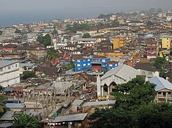 View of Freetown