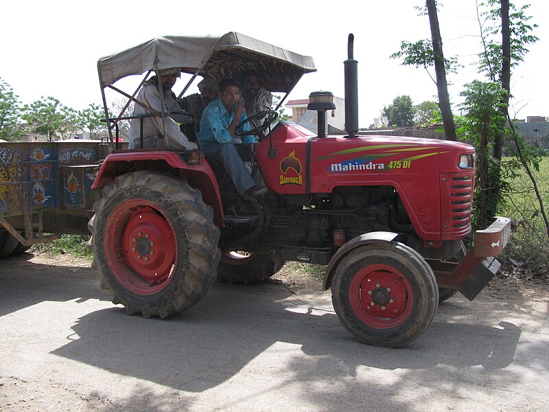 File:Mahindra tractor.JPG