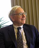 Warren Buffett, CEO of Berkshire Hathaway and one of the world's wealthiest people, Columbia Business School