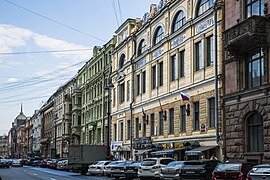 Bolshaya Morskaya Street, shown in the chase scene[64]