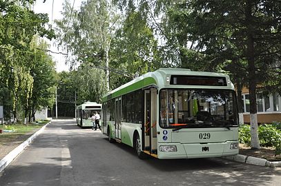 Троллейбусы БКМ-321 в Курске