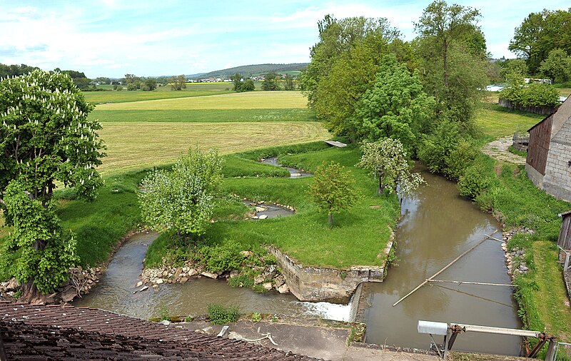 Файл:Baunach (Fluss) bei Gräfenholz.jpg