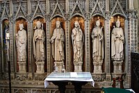 Beverley Minster Screen. Courtesy of John Phillips of Friends of Beverley Minster.