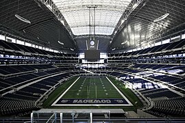 AT&T Stadium, home of the Dallas Cowboys