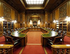 Council chamber, Senate meeting room