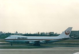 Boeing 747-246F авиакомпании JAL Cargo, аналогичный выполнявшему рейс 1628