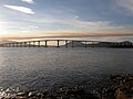 Looking towards the Tasman Bridge from Montagu Bay