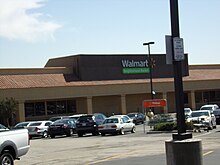 A Walmart Neighborhood Market in San Bernardino, California, parcel now vacant.