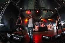 Asking Alexandria at With Full Force Festival 2013.