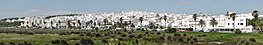 Vista general de Conil desde la playa