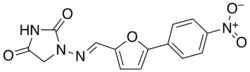 Structural formula of dantrolene