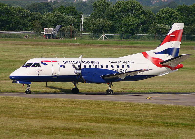 Файл:Loganair saab.jpg