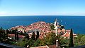 Panoramic view of Piran,  Slovenia