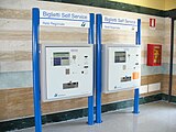 Regional ticket machines.