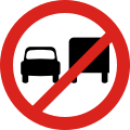 No overtaking by trucks