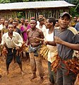 Image 14Dancers greet visitors to the East Region. (from Cameroon)