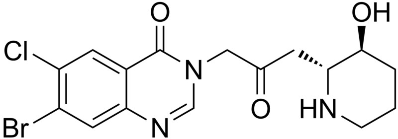 Файл:Halofuginone.png