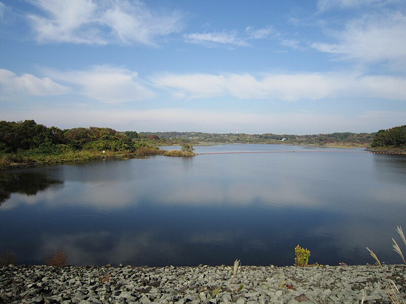 File:Kejonuma Dam lake.jpg