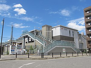 車站東口（2017年8月）