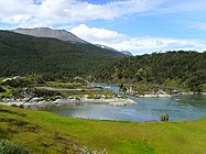 El río Lapataia.