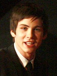 Logan Lerman at the Percy Jackson premiere in New York City, February 2010