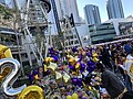 Star Plaza entrance and the Kobe Bryant impromptu memorial February 2020.