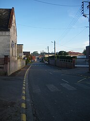 The main road of Simencourt