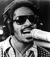 Singer Stevie Wonder