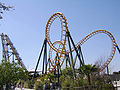 A Vekoma Boomerang. Can you feel the pain just by looking at it? It didn't hurt that much