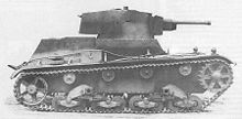 A Polish 7TP light tank