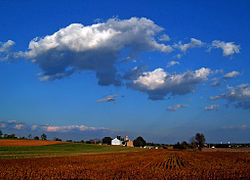 A farm near East Petersburg