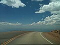 Start of Pikes Peak Highway from the summit.