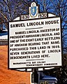 Samuel Lincoln House, land purchased in 1649.