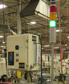 Stack Light used in Automated Production for in-line quality inspection