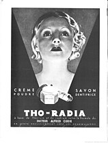 Tho-Radia advertising poster