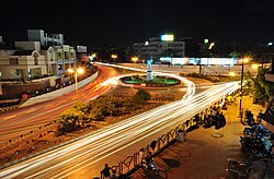 Rani Lakshmibai Circle and Under Bridge