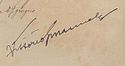 Victor Emanuel III's signature